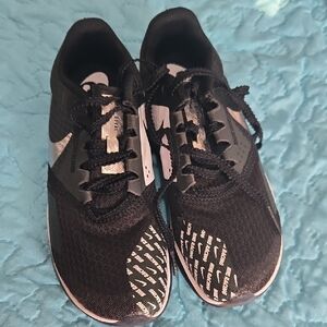 Nike Kids Black and White Sneakers